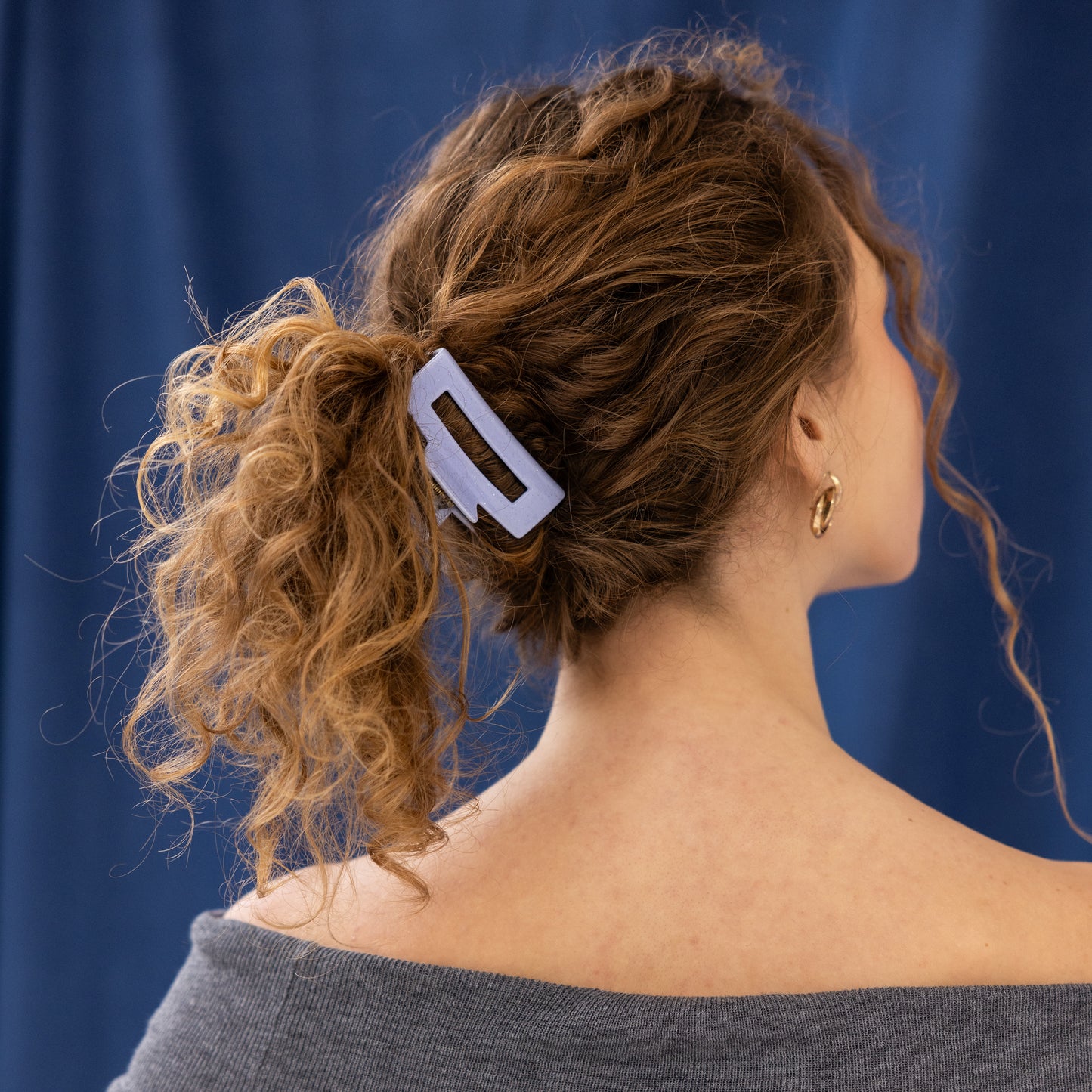 Haarclip Pastel Blue