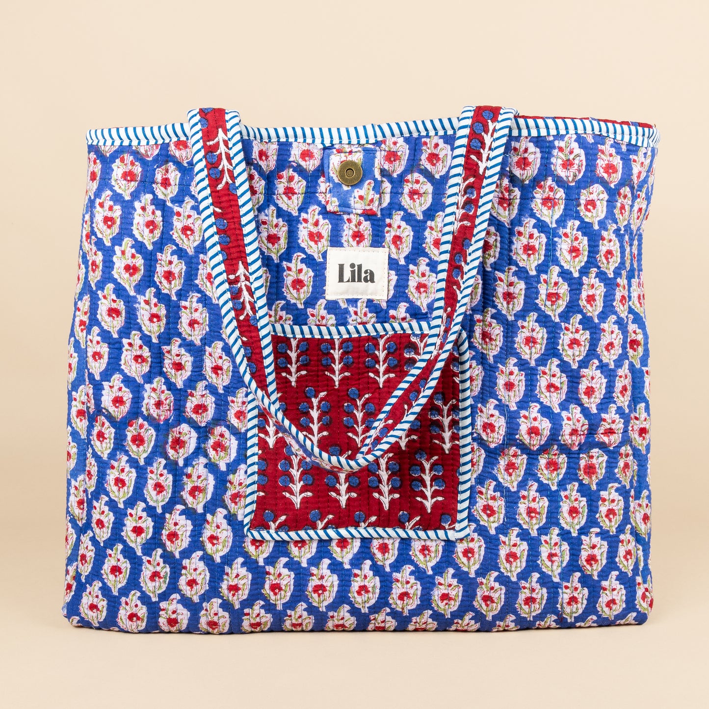 Einkaufstasche – Burgunderrot – Nr. 9