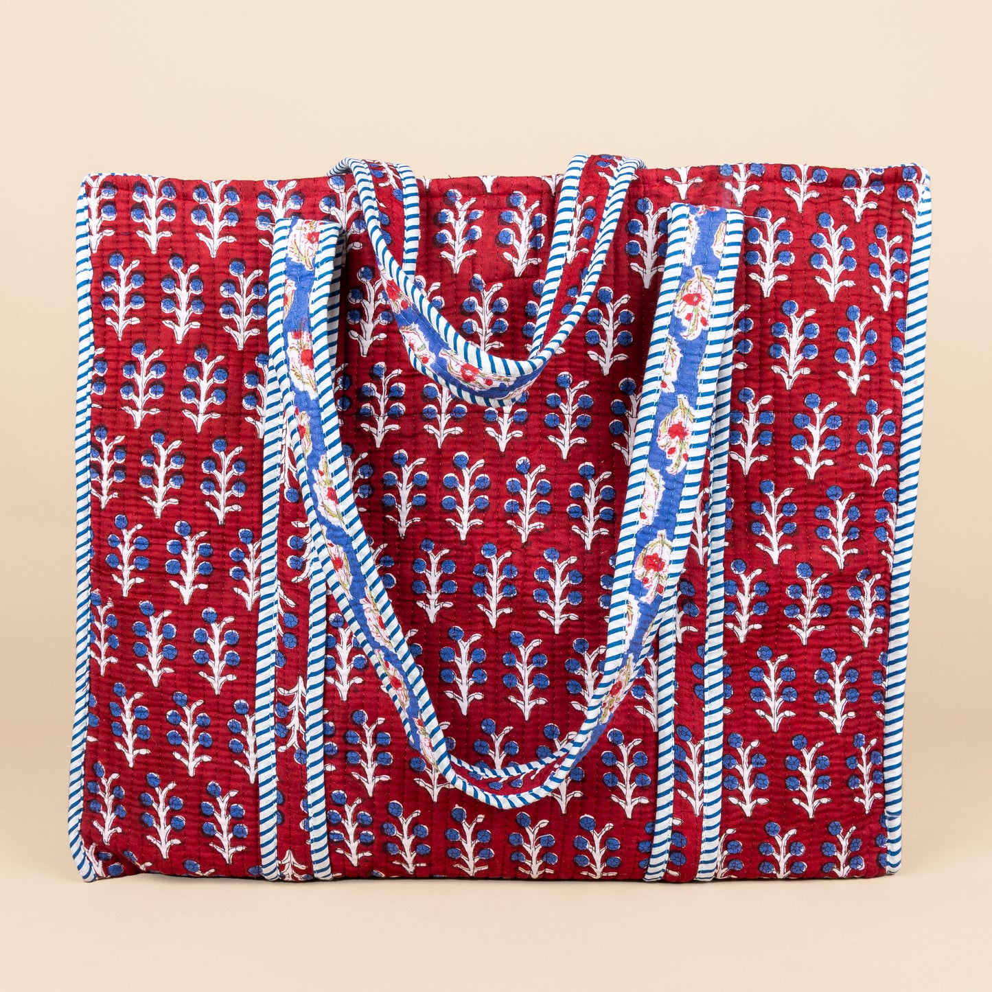 Einkaufstasche – Burgunderrot – Nr. 9