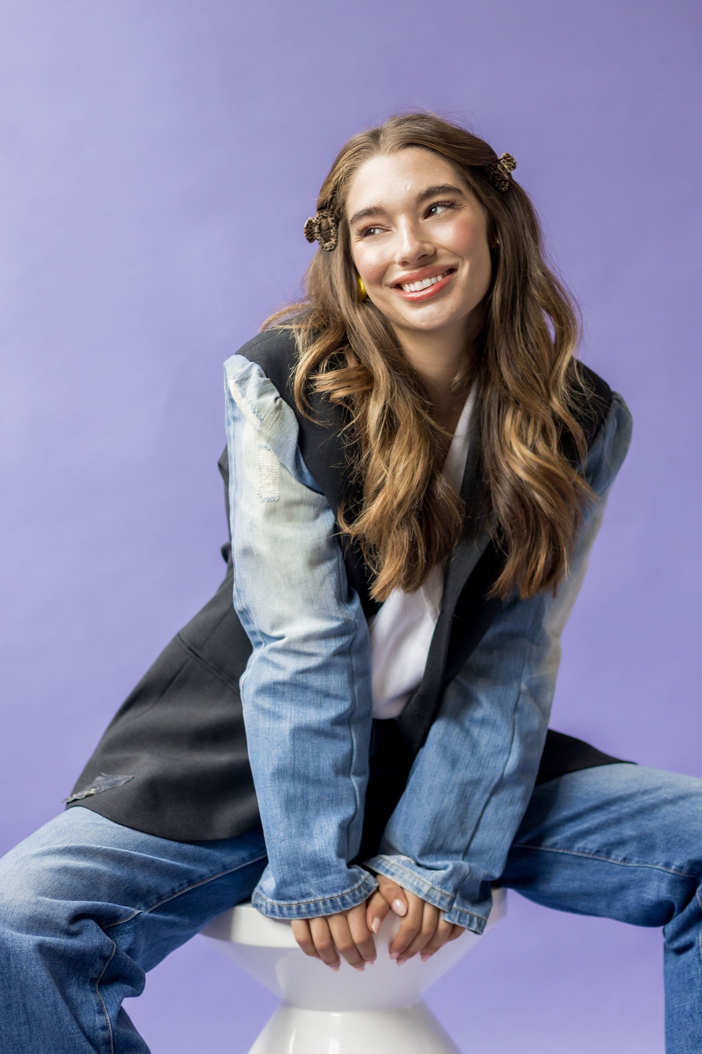 Vorbestellung - Haarspange Schokolade