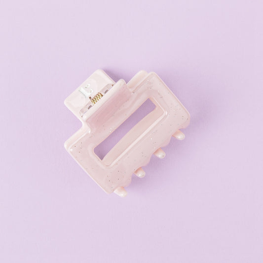 Haarclip pastel rose