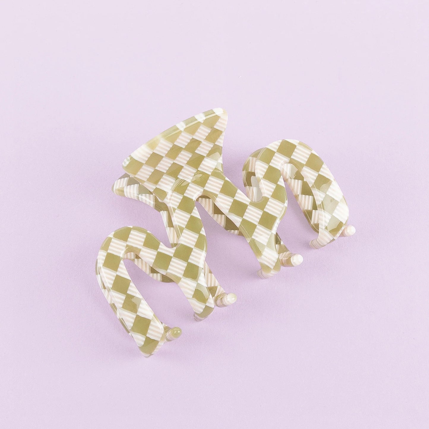Haarclip Lemon meringue- klein