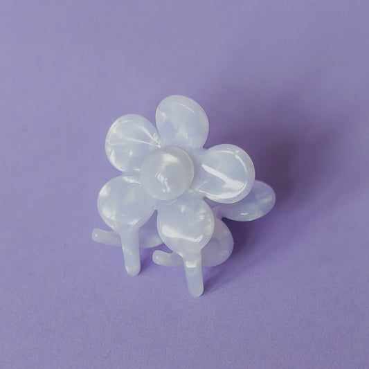 Hair Clip Flower Light <tc>Lila</tc>-small