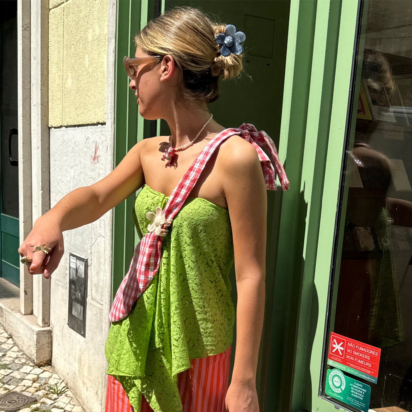 Haarclips Bloemen Ocean