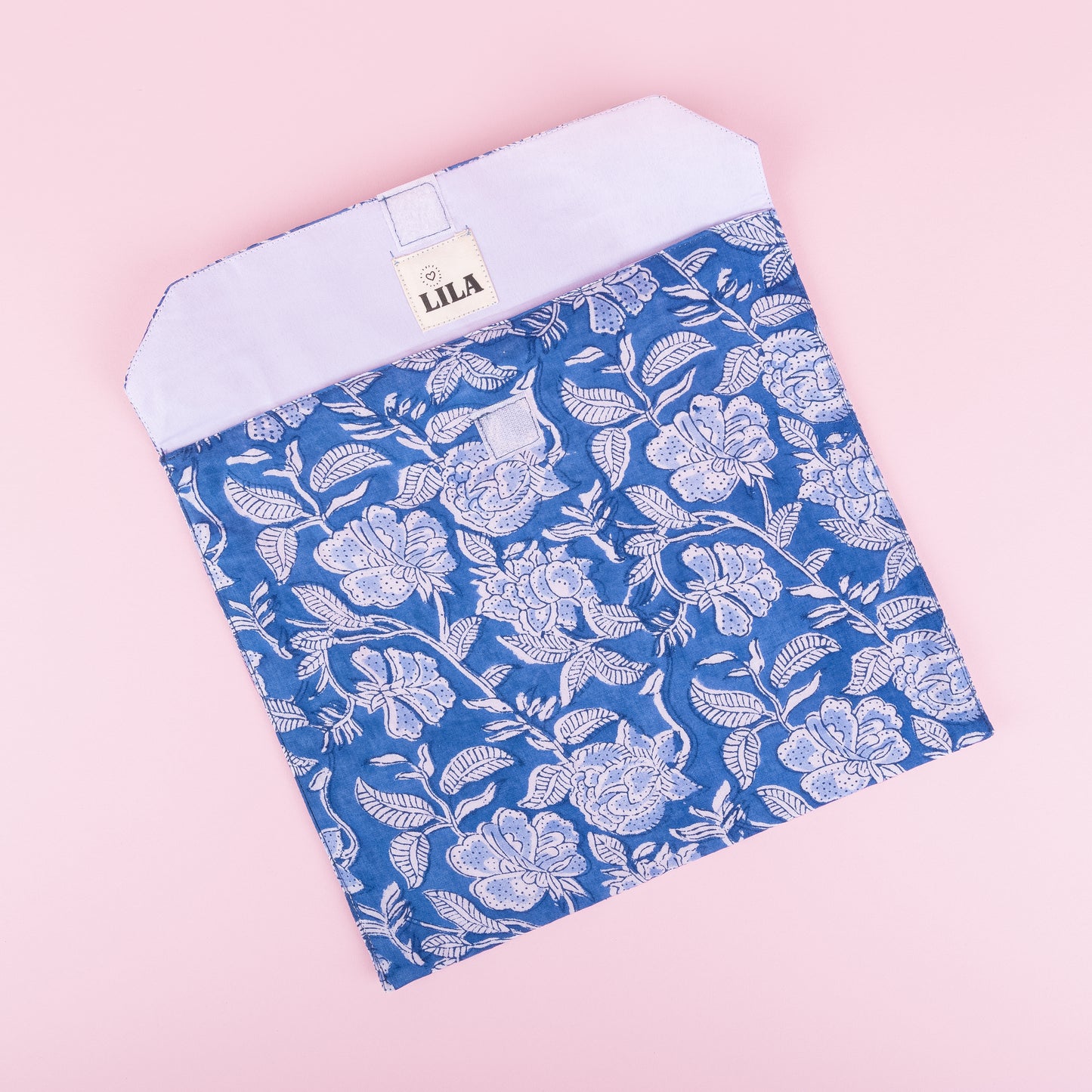 Tote bag - Blue - Zipper - No.3