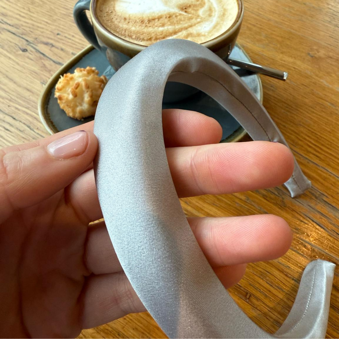 Tie Haarband- Silver
