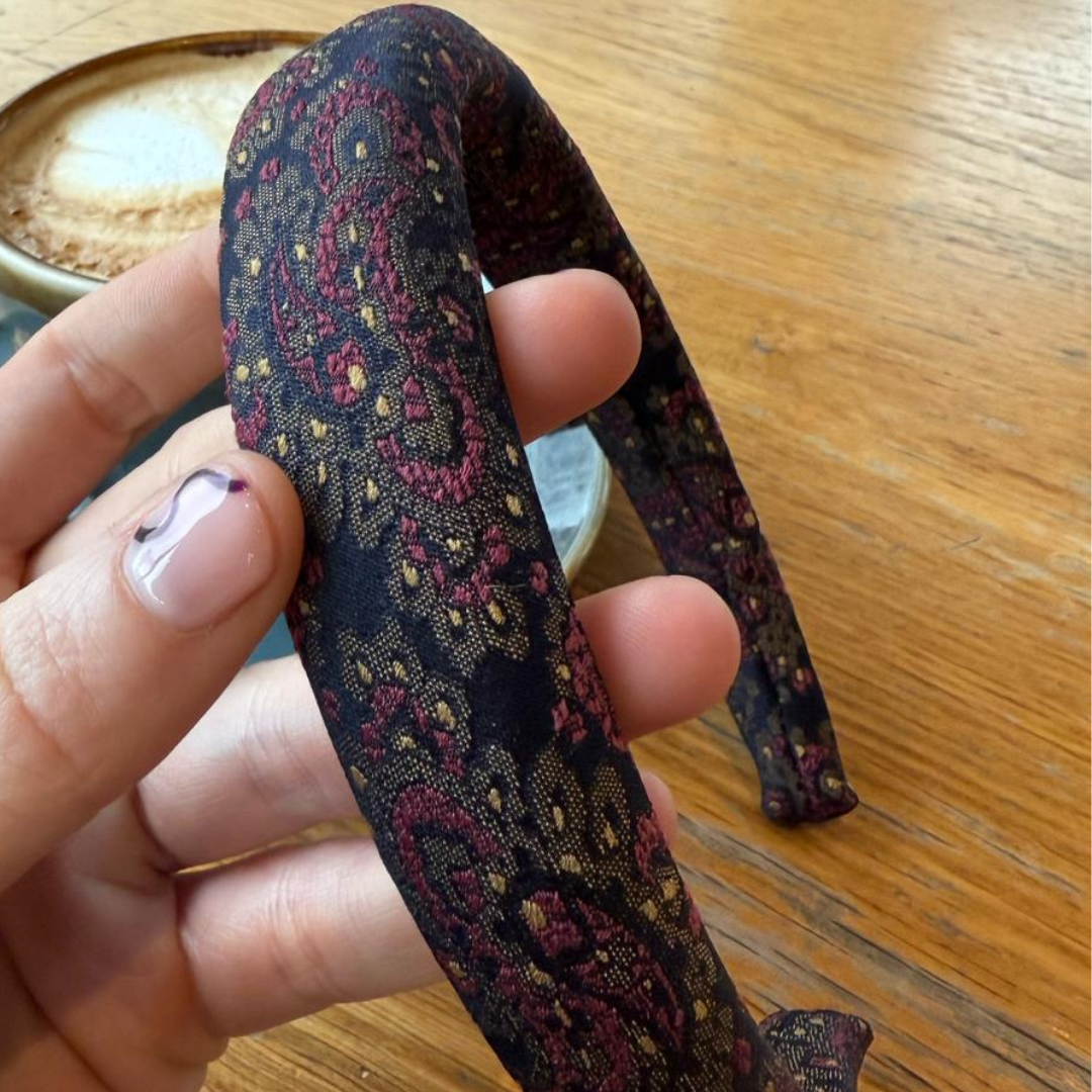 Stirnband binden – Mix