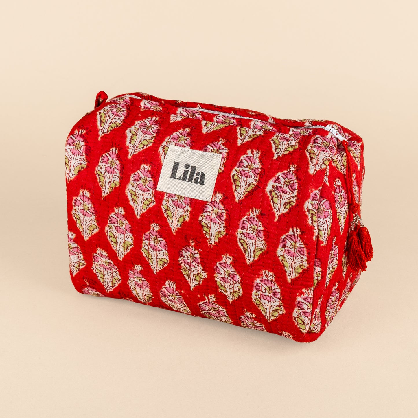 Tragetasche – Rot – Reißverschluss – Nr. 9