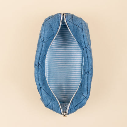 Recycled - toilet bag set - Jeans - Blue