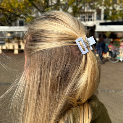 Barrette à cheveux Paillettes bleues