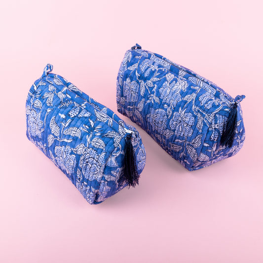 Toilettas setje - Blauw