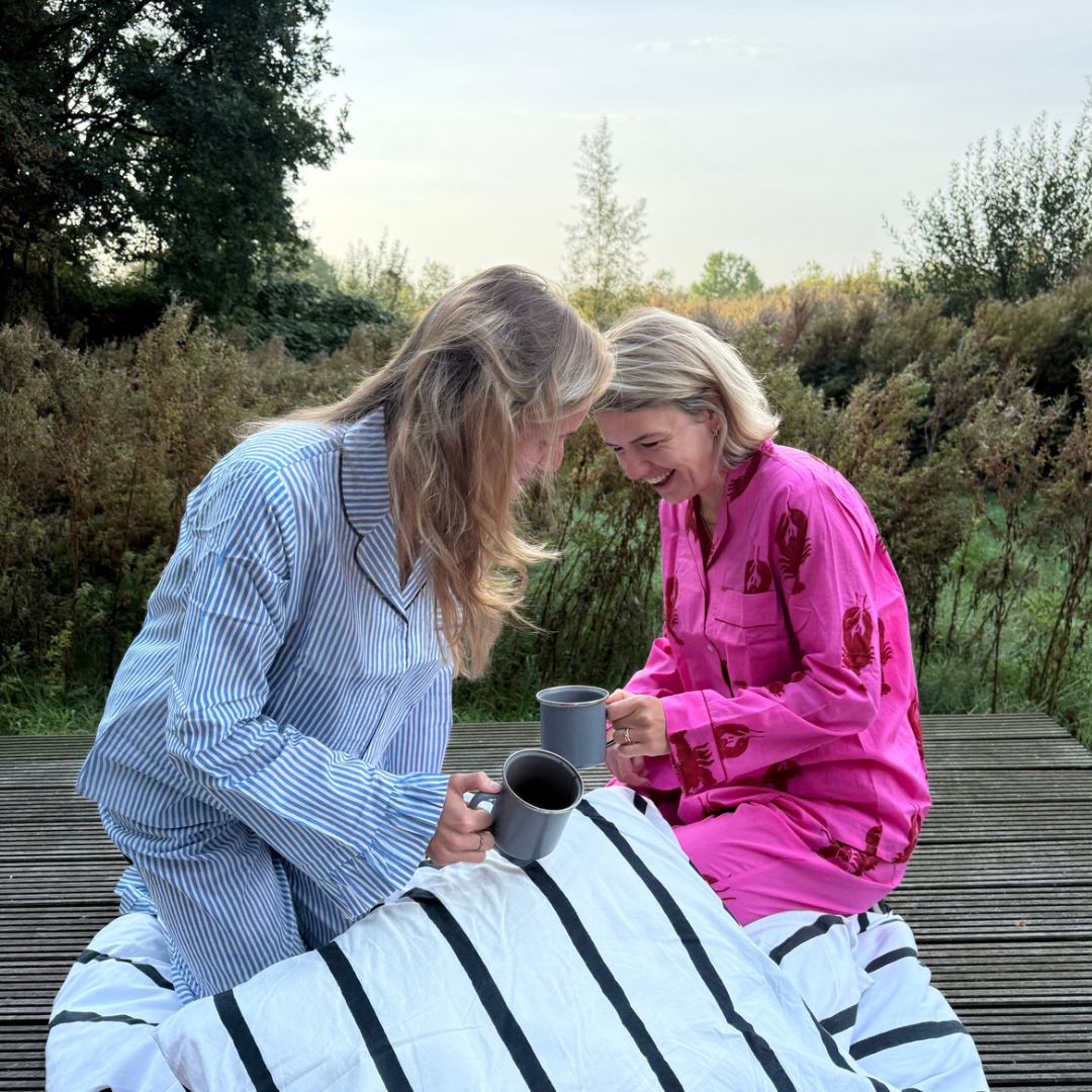 Pyjama blauw- maat M