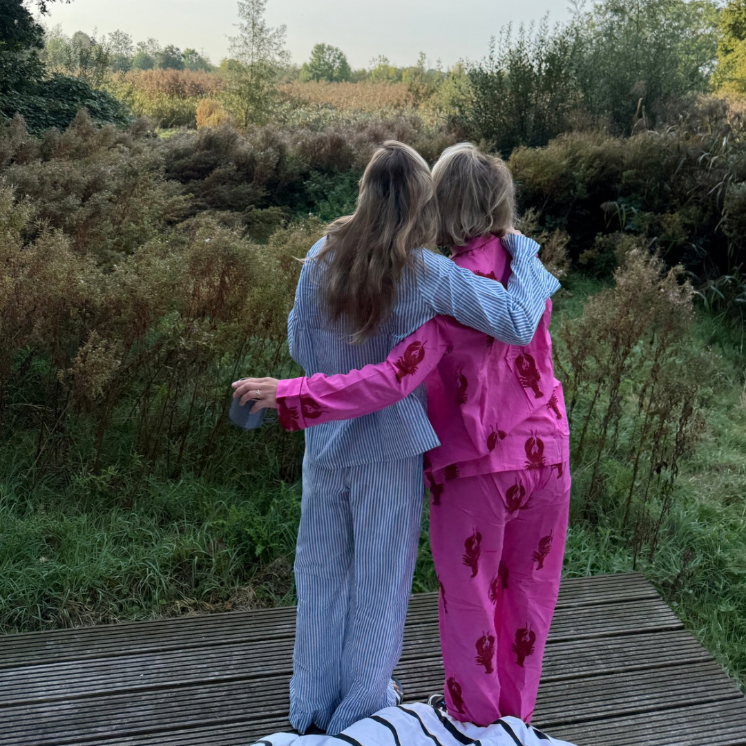 Pyjama blauw- maat M