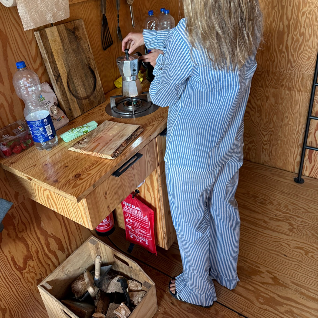 Pyjama blauw- maat M