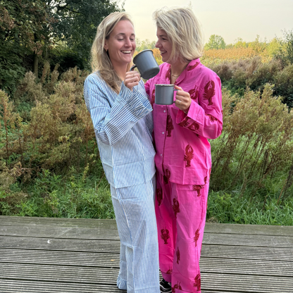 Pyjama blauw- maat M
