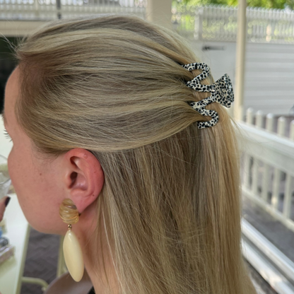 Haarclip Stippen - medium