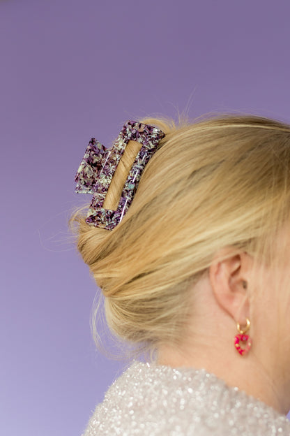 Haarspange Lavendel