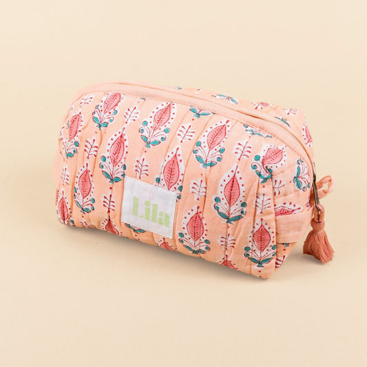 Toilettas - Perzik - Zacht Oranje - Klein