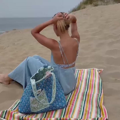 Platte haarclip Sailor