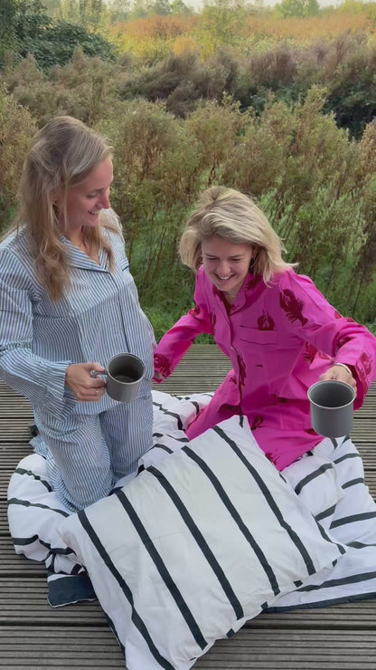 Pyjama blauw- maat S